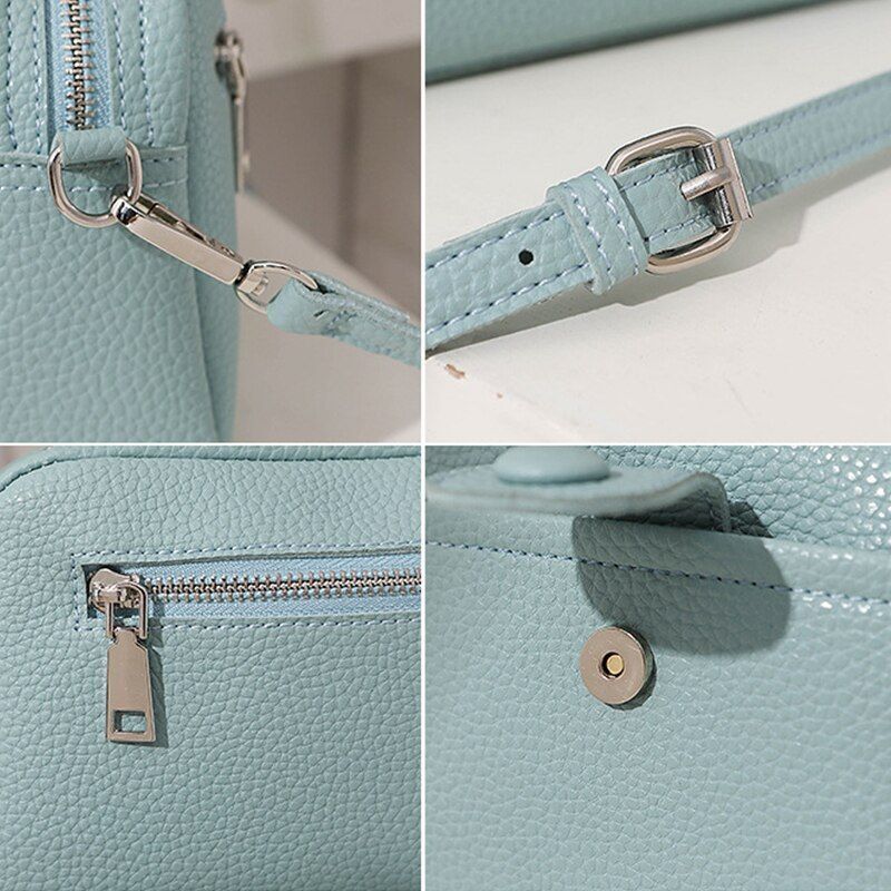 Women Crossbody Bag Elegant Soft Leather Purse Shoulder Totes Handbags Shoulder