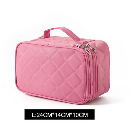 Toiletry Cosmetic Bag Waterproof Beautician Make Up Travel Organizer Beauty Case