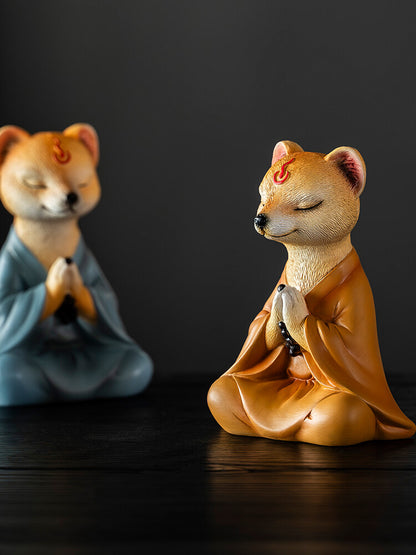 Weasel Figure Decoration Office Home Tabletop Offering Decoration Gift Tea Pet