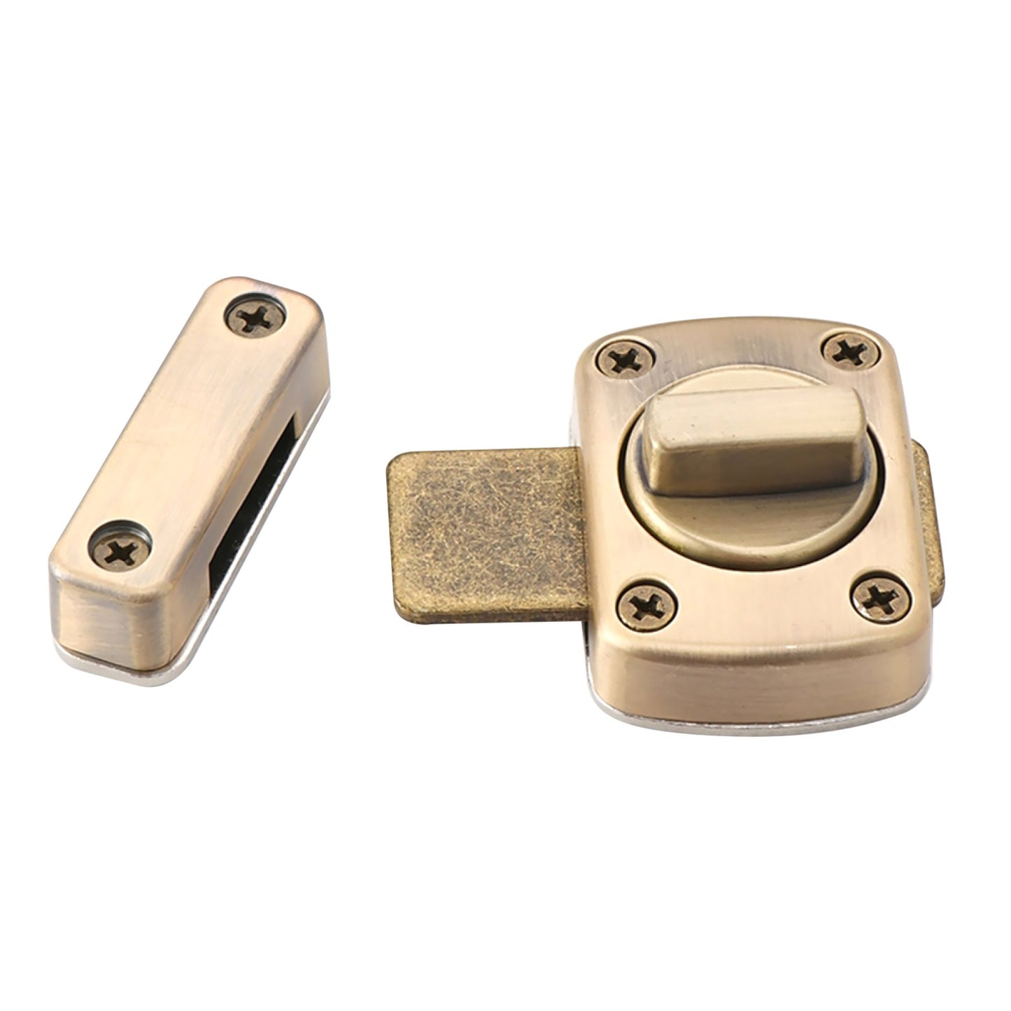 Zinc Alloy Door Lock Buckles Cast Metal Hook Right Angle Sliding Gate Lock Bolts