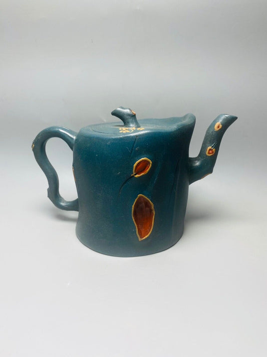 Chinese Yixing Zisha Clay Handmade Exquisite Teapot （梅桩壶 底款：蒋蓉）
