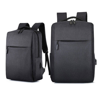 Men's Backpack Oxford Cloth Bag Charging Rucksack Male Laptop Travel Bagpack