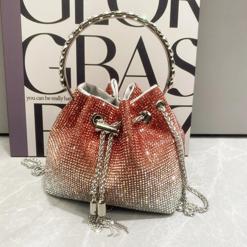 Evening Clutch Bag Purses Handbag Shoulder Bags Crystal Clutch Purse Bucket Bag