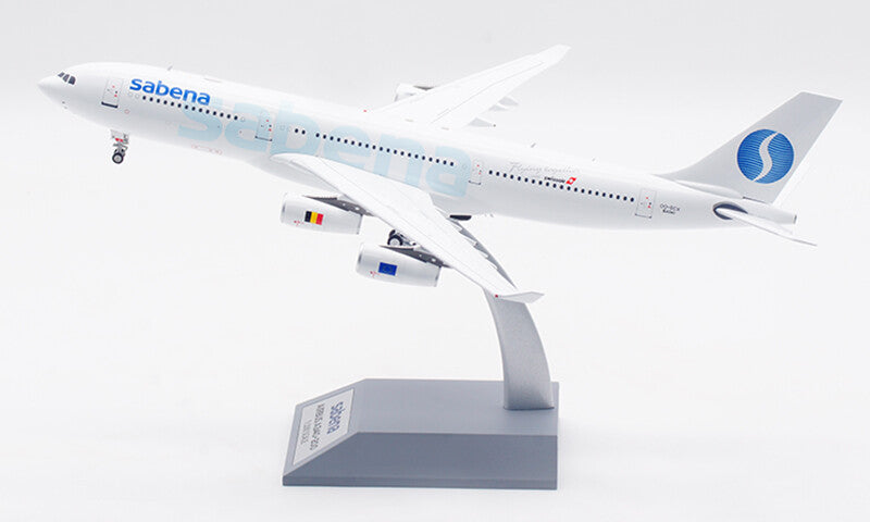 1:200 30CM InFlight Sabena AIRBUS A340-200 Airplane Diecast Plane Aircraft Model