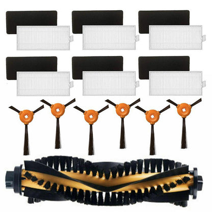 Side/Roll Brush+Filters for EcoVacs Deebot 500 Deebot 600 Deebot 601 Deebot 711