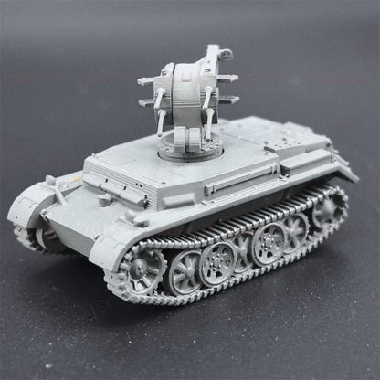 1/144 Panzer II Main Battle Tank Painted Finished Model