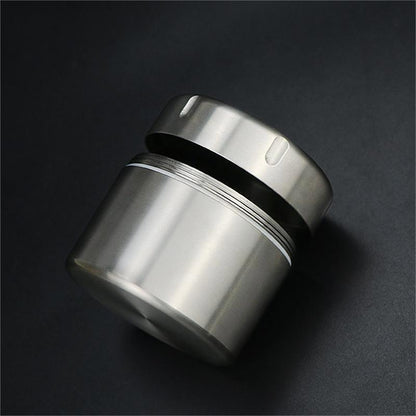 Titanium Pill Holder Case Container Jewelry Organizer Waterproof Tea Storage Box