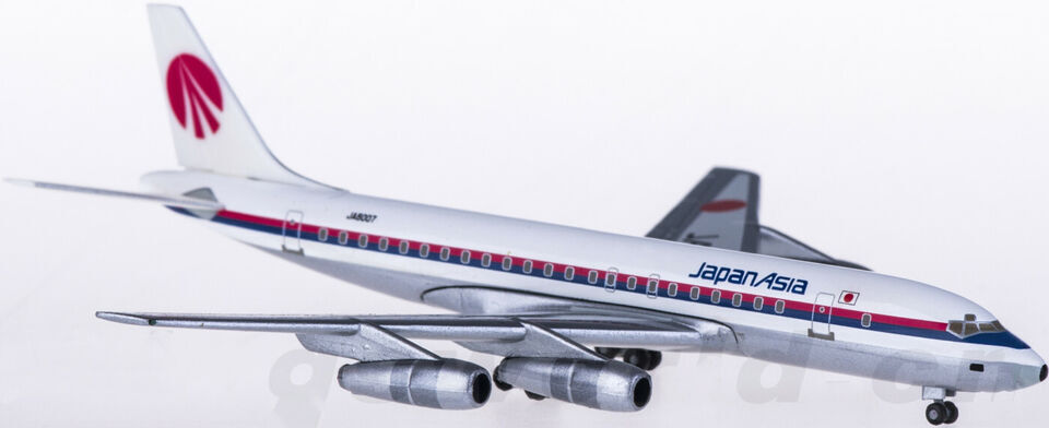 1:500 Hogan Japan Asia Douglas DC-8-53 Passenger Airplane Diecast Aircraft Model