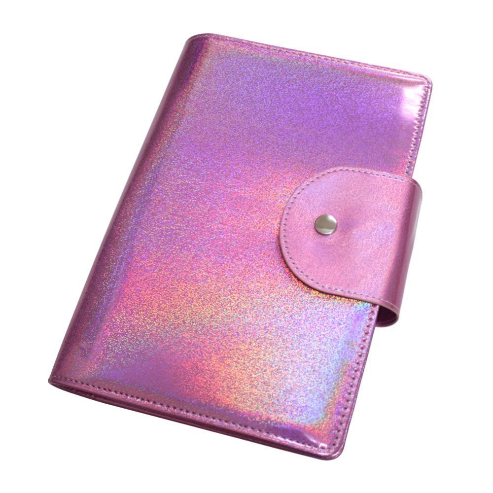 Nail Art Tools PU Leather Stamping Plate Organizer Case 50 Slot Card Storage Bag