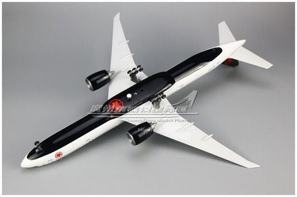 47CM AIR CANADA B777-300ER Airplane Led Sound- controll Plane Light Resin Model