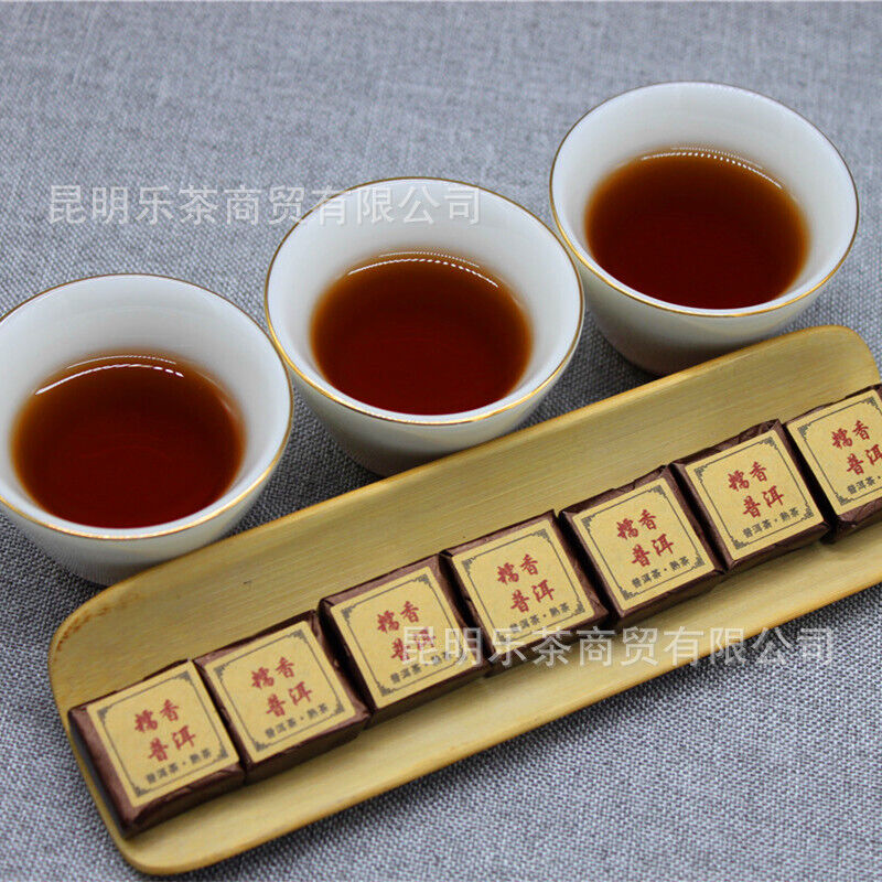 Yunnan Pu-erh Tea Gnomic Fragrance Pu-erh Small Brick Tea Pu-erh Brick 500g
