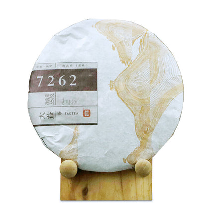 2014 TAETEA Dayi 7262 Menghai Yunnan Ripe Pu-erh Tea Puer 老红茶 357 克-
