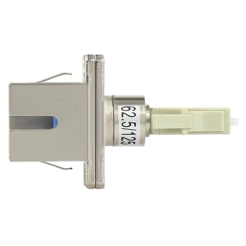 SC Female LC male LC-SC Flanged Adapter male-female Optic Fiber Adapter 62.5/125