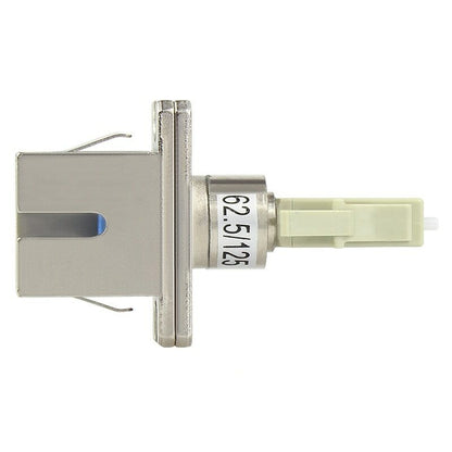 SC Female LC male LC-SC Flanged Adapter male-female Optic Fiber Adapter 62.5/125