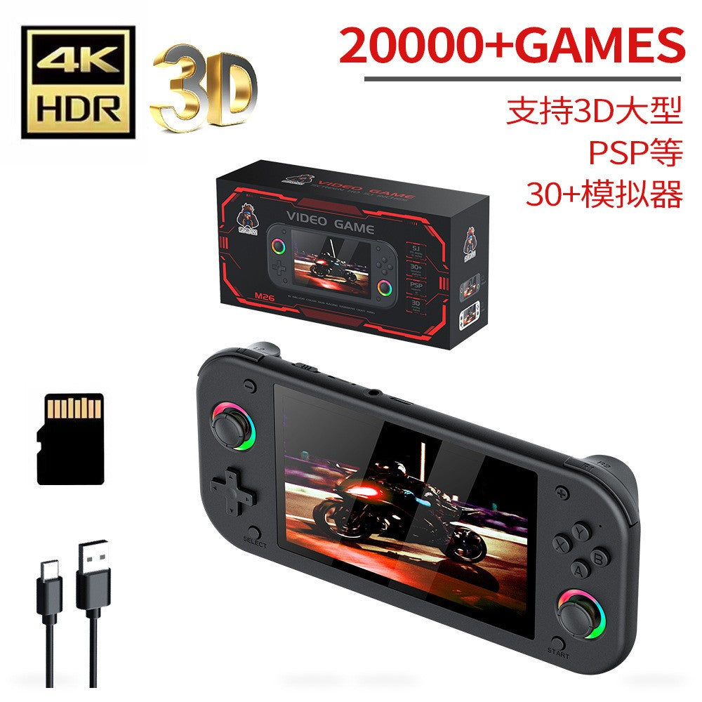 M26 3D handheld game console large screen high definition can be connected to TV