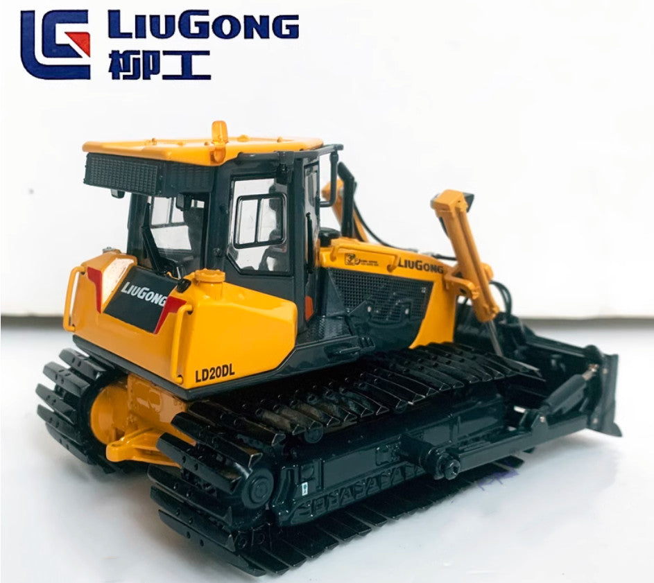 1:50 LIUGONG LD20DL Wetland Bulldozer Construction Vehicle Machine Diecast Model
