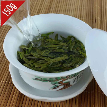 150g Green Tea 2023 Dragon Well Gift Packing Organic New Dragon Well