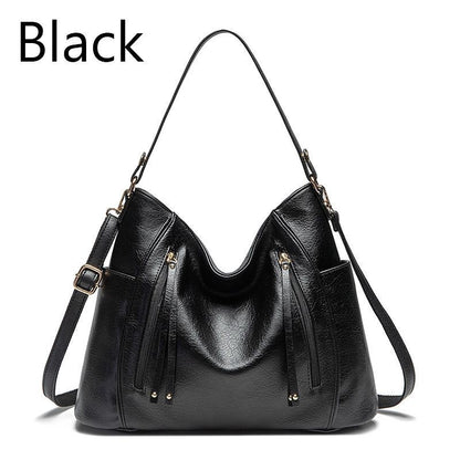 Bag Handbags Messenger Purse Leather Vintage Big Hobos Durable 39*14*29 Cm Pouch