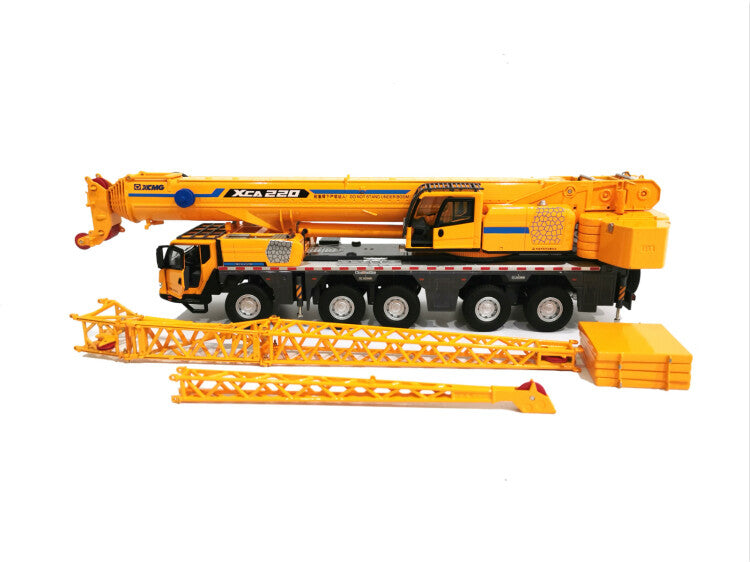 XCA220 All Terrain Crane 1:50 XCMG Construction Machine Vehicles Diecast Model