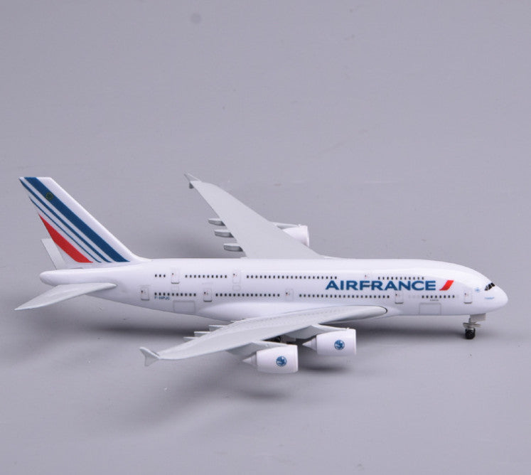 20CM AIR FRANCE AIRBUS A380 Passenger Aircraft Plane Diecast Airplane Model