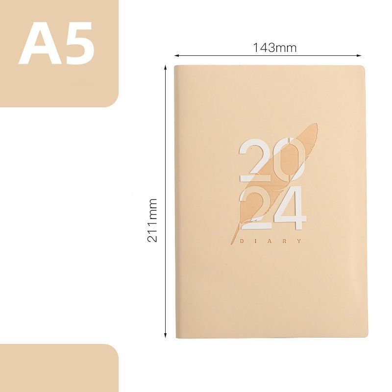 2024 Planner Notebooks A5 Agenda Journals Kawaii Notepad Diary Weekly To Do List