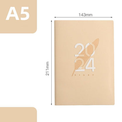 2024 Planner Notebooks A5 Agenda Journals Kawaii Notepad Diary Weekly To Do List