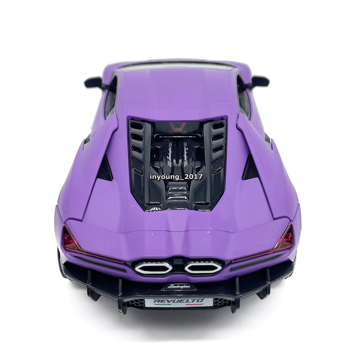 1/24 Lamborghini Revuelto Model Car Diecast Toy Cars Boys Toys for Kids Purple