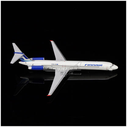 1:400 JC Wings FINNAIR McDonnell Douglas MD-80 Airplane Diecast Aircraft Model