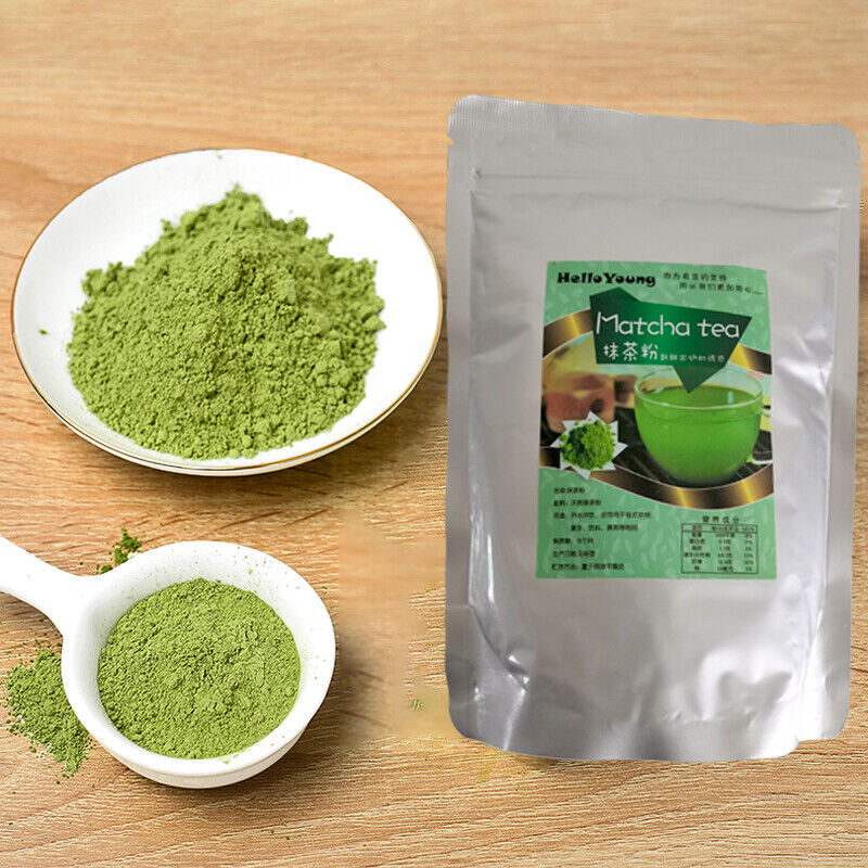 MATCHA POWDER LATTE FOR BEVERAGE SWEETENED PREMIX KETO ORGANIC 250g