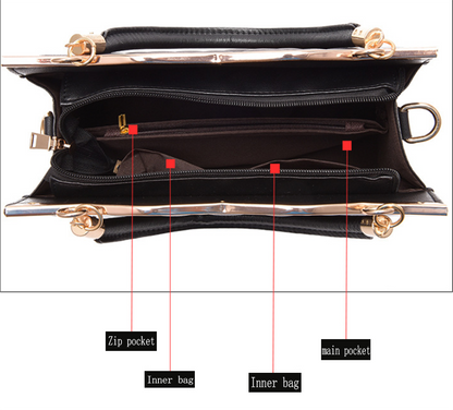 Women Faux Leather Shoulder Handbags Messenger Satchel Bags Crossbody Tote Purse