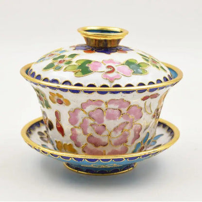 Cloisonne, Silk Cup, Tea Bowl, Tea Set, Tea Cup, Special Household Decoration