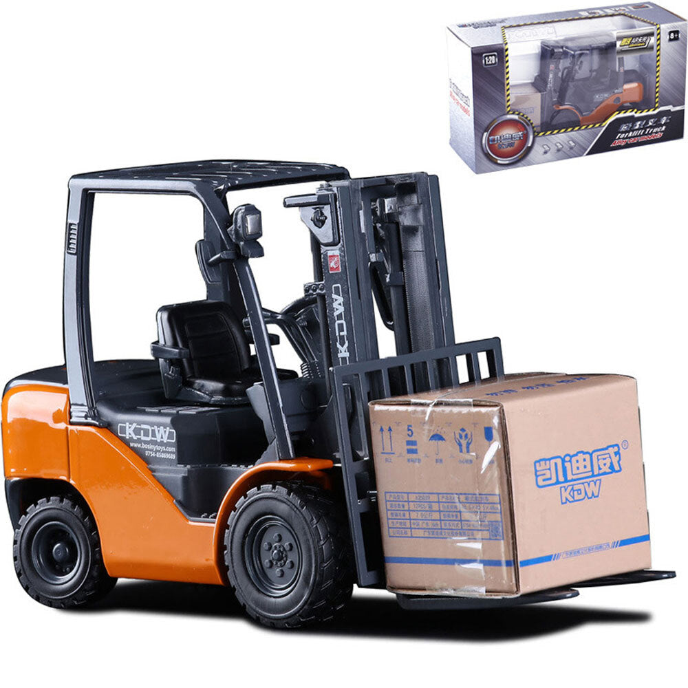 Forklift Truck Toys for Boys 1:20 Diecast Construction Equipment Model Toy Car