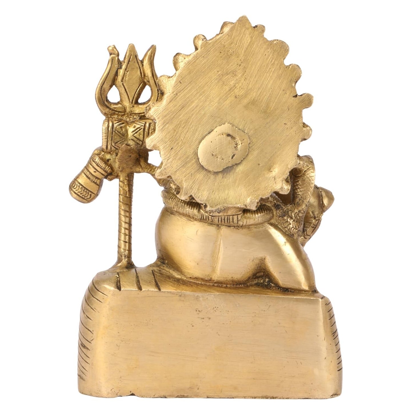 Hindu God Lord Brass Shiva Shiv Drinking Idol Statute Figurine