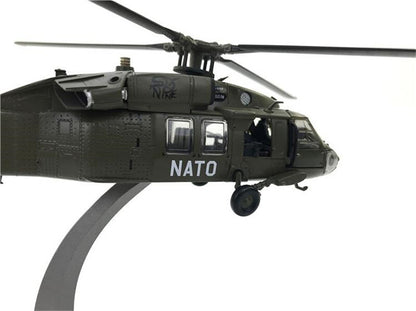 for AF1 US UH-60A Black Hawk Helicopter Army NATO 87-24629# Green 1/72 Model