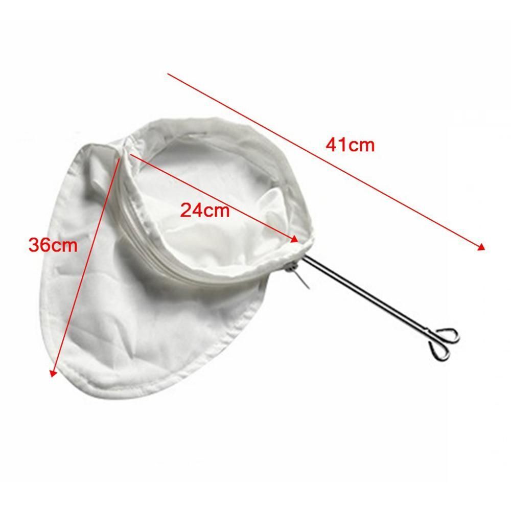 Colander Reusable Fabric Mesh Filter Nut Milk Bag Strainer Soybean Juice Sifters