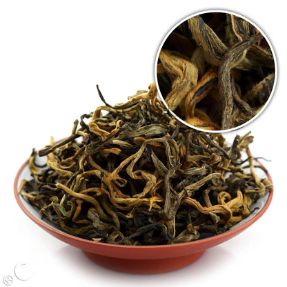 250g Supreme Yunnan Black Tea Fengqing Dian Hong Dianhong Chinese Golden Buds