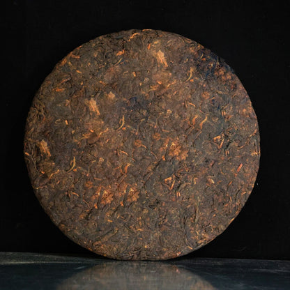 Pu'er Tea Ripe Tea Ripe Tea Icelandic Ripe Tea Palace Golden Bud Cake Tea 357g