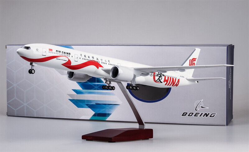 47CM 1:157 CHINA SOUTHERN BOEING 777 Passenger Plane Landing Gear Resin Model
