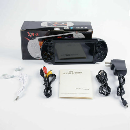 X9S 5.1" 8GB 128Bit Handheld Portable Game Console MP3 Video Player 1000+ Games
