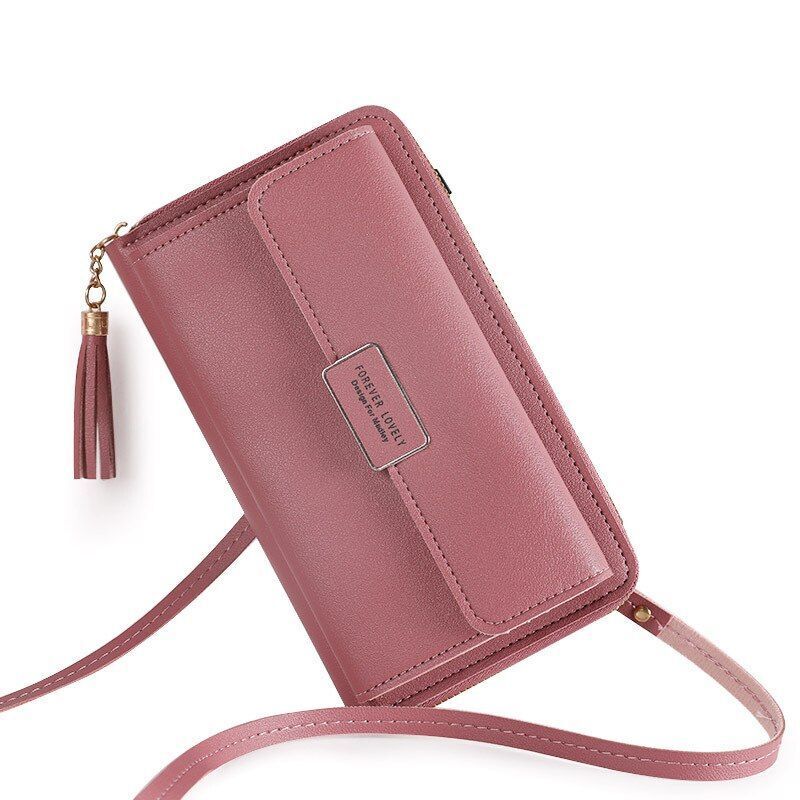 Mini Handbag Wallet Crossbody Shoulder Purse Synthetic Leather Card Holder 1 PC