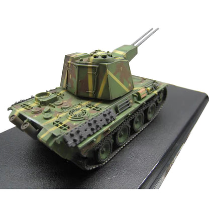 1/72 Scale Diecast Alloy WWII German Panther V Anti-Aircraft Tank Finished Model