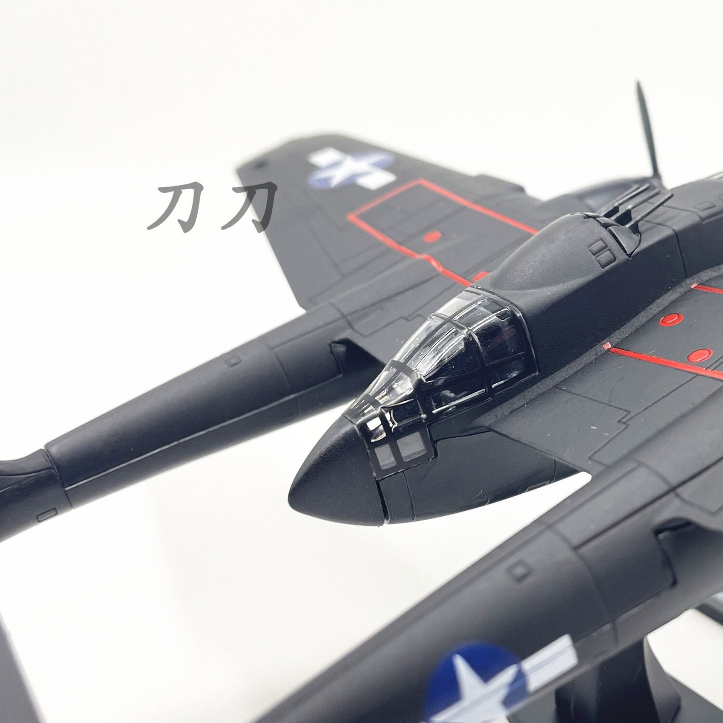 1:72 U.S. P-61 Black Widow night fighter p61 alloy aircraft model World War II