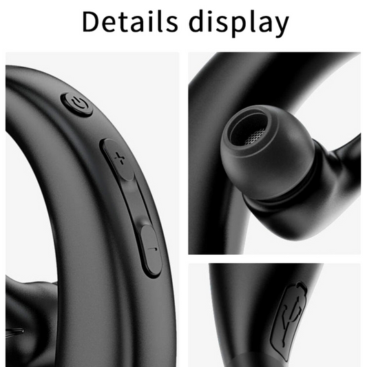 Rare Wireless Bluetooth Handsfree Earphone Earbud Trucker For Smart Phone Tablet