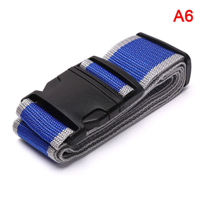2M Rainbow Password Lock Packing Luggage Bag with Luggage Strap 3 DigiSE