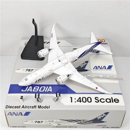 1:400 Aviation ANA BOEING B787-8 Passenger Airplane Diecast Plane Model