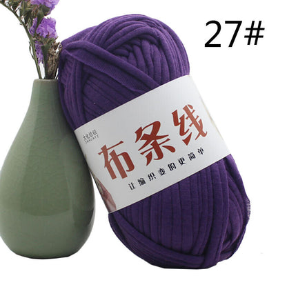 Hot Sale 100g Super Crochet Cotton Cloth Yarn Thick DIY Hand Wrap Knitting Yarn