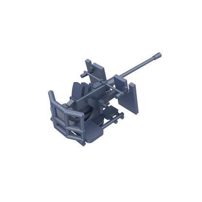LYCG700235 1/700 Model Upgrade Parts USN Single Barreled Bofors With Shield