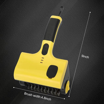 Electric Grill Clean Brush with Liquid Box, Cordless Rechargeable Barbecue Grill