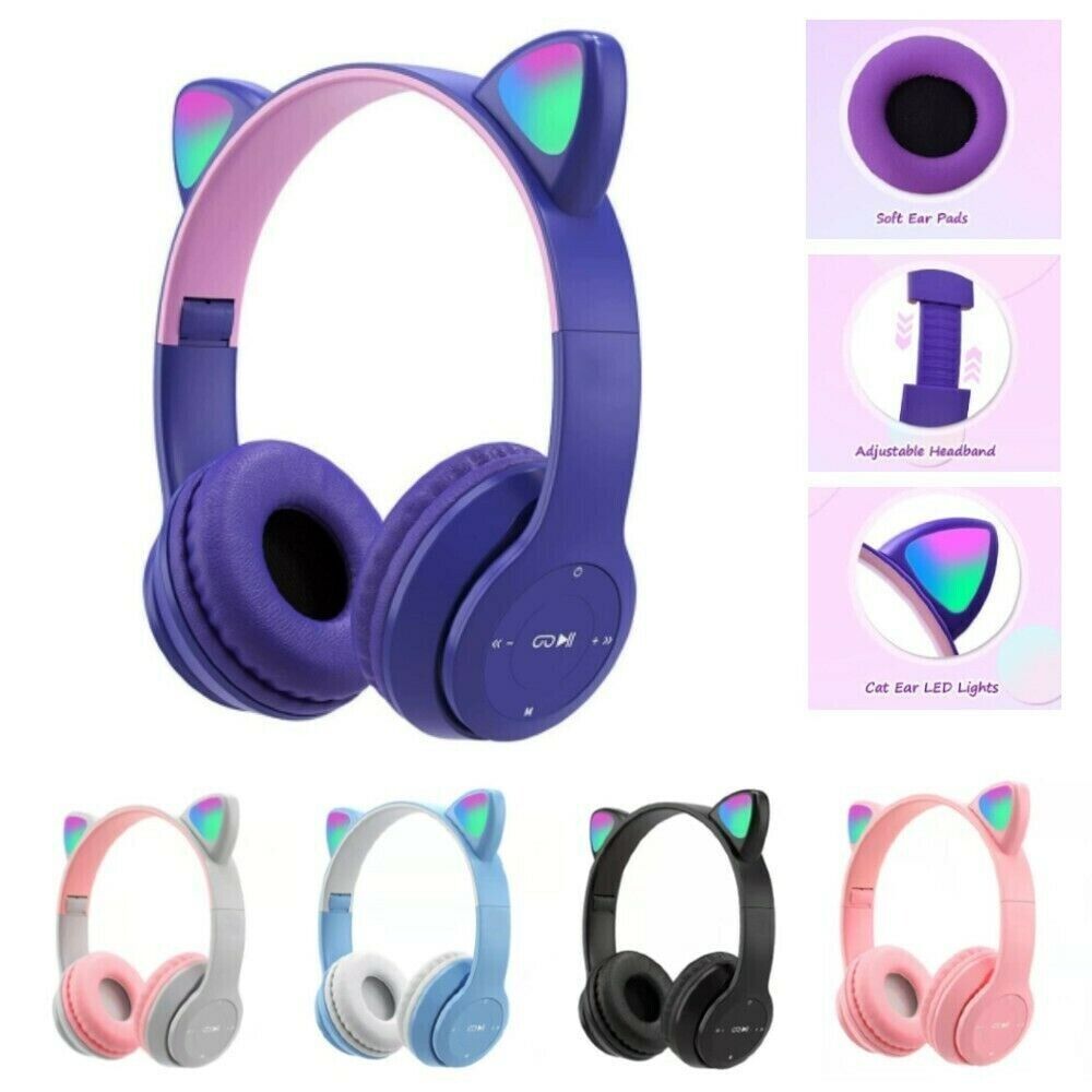 Audifonos inalambricos Bluetooth 5.0 Plegables Auriculares Universal Telefonos