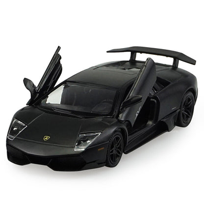 1/36 Lamborghini Murcielago LP670-4 SV Model Car Diecast Toy Vehicle Kids Black